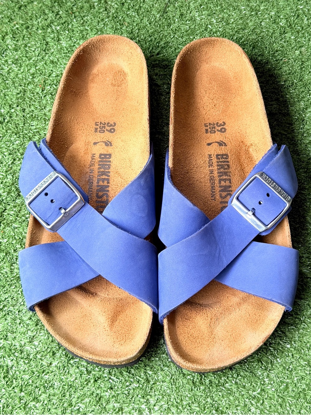 Birkenstock Siena Azure Blue Women’s Sandals